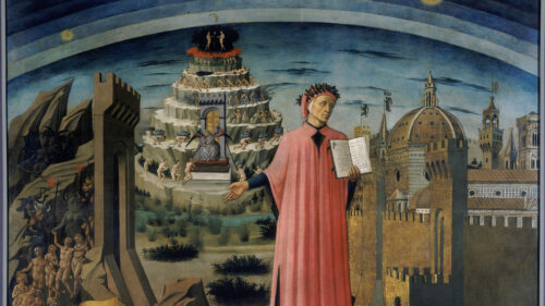 Dante Alighieri and the Divine Comedy Fine Art Desktop Wallpaper