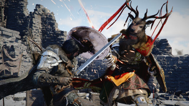 Viking Warrior Combat Epic Action Desktop Wallpaper
