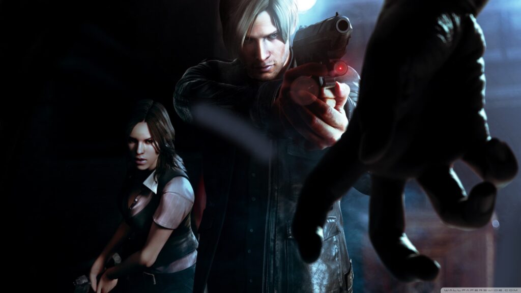 Resident Evil 6 Leon and Helena Desktop Wallpaper