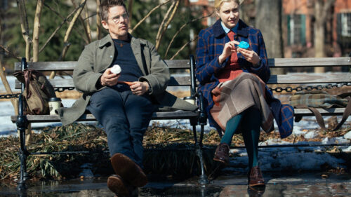 Ethan Hawke and Greta Gerwig in Maggie’s Plan Desktop Wallpaper