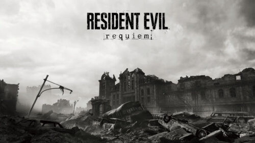 Post-Apocalyptic Ruined Cityscape Resident Evil 4K Wallpaper