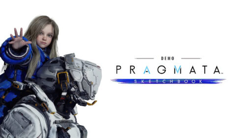 Pragmata Girl and Mecha Suit High Resolution Desktop Wallpaper