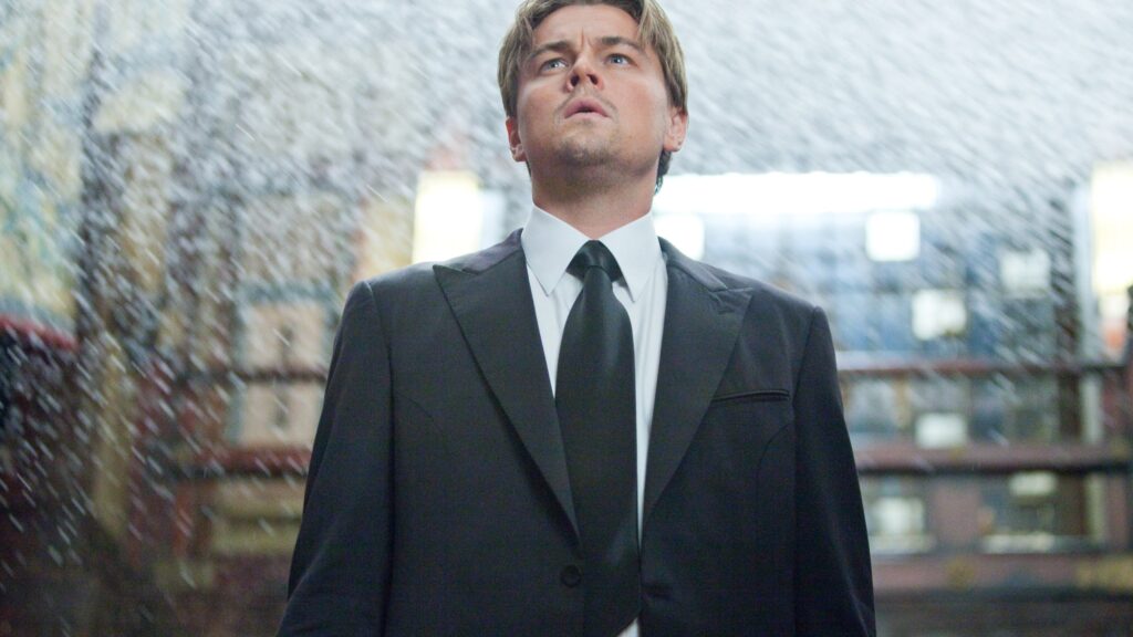 Leonardo DiCaprio in Inception 4K Desktop Wallpaper