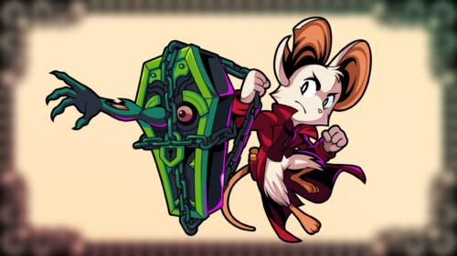 Mina the Hollower Action Art Desktop Wallpaper