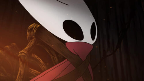 Hornet from Hollow Knight Close-up Shot Desktop Wallpaper