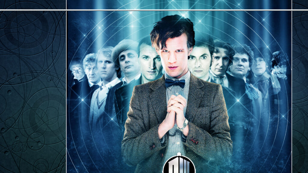 Doctor Who 11th Doctor Ensemble Desktop Wallpaper