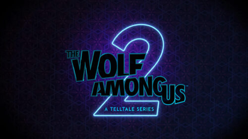 The Wolf Among Us 2 Logo 4K Desktop Wallpaper