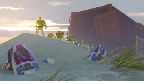 Buzz Lightyear Desert Scene Desktop Wallpaper