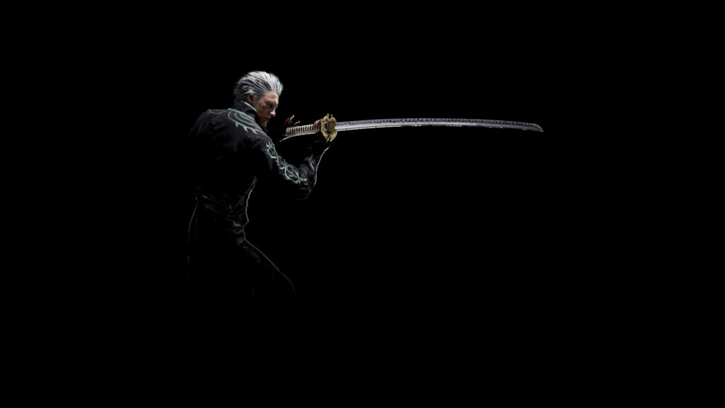 Vergil Yamato Minimalist 4K Desktop Wallpaper