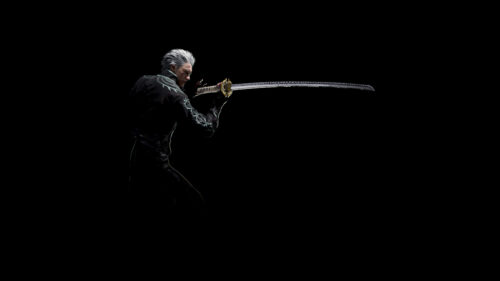 Vergil Yamato Minimalist 4K Desktop Wallpaper