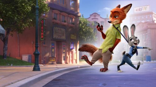 Zootopia Nick Wilde and Judy Hopps Desktop Wallpaper