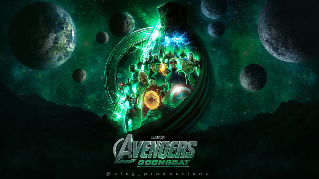 Marvel Avengers Doomsday Fan Art Desktop Wallpaper
