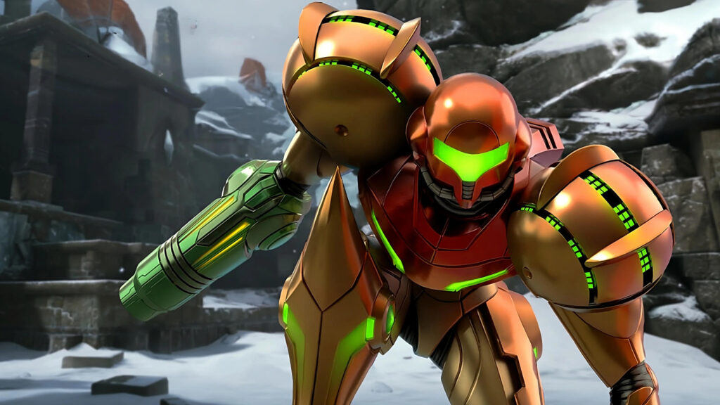 Samus Aran Suit 4K Desktop Wallpaper