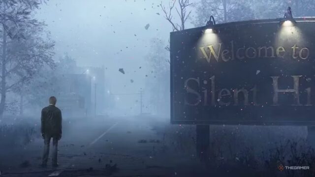 Silent Hill Foggy Road Encounter 4K Wallpaper