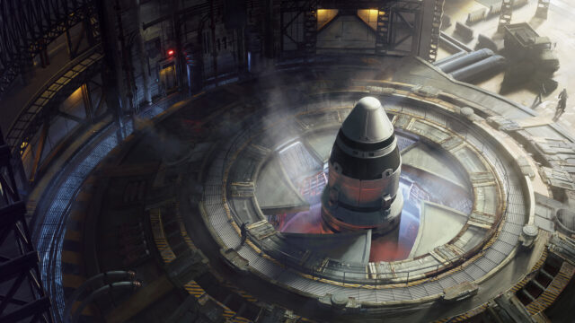 Nuclear Missile Silo Industrial Facility Desktop Wallpaper