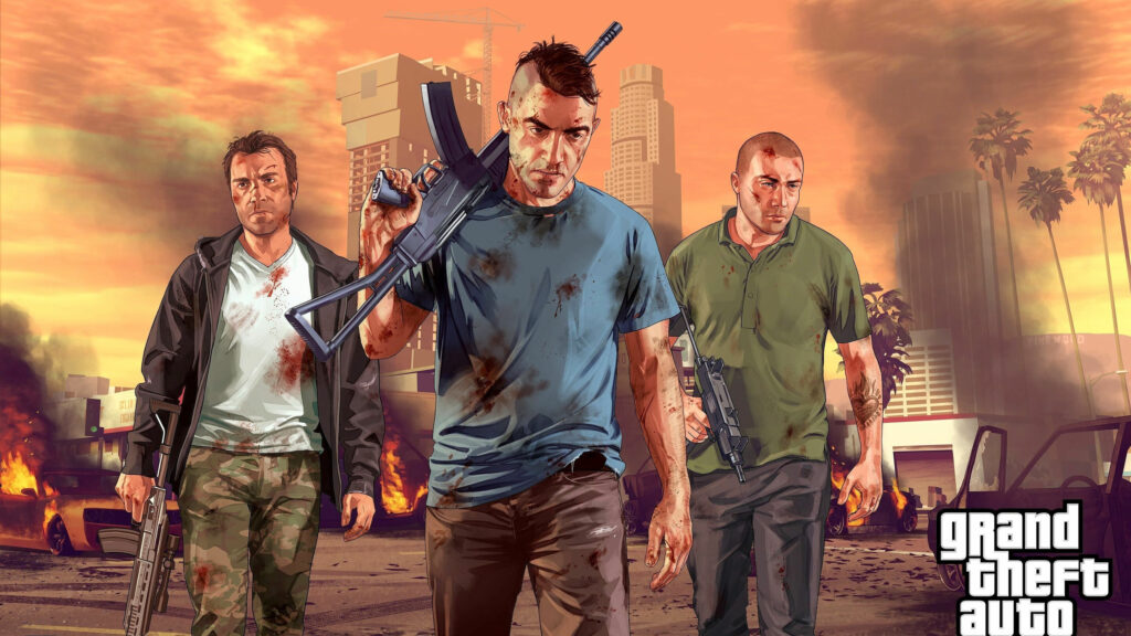 Gritty Action Scene 4K Wallpaper