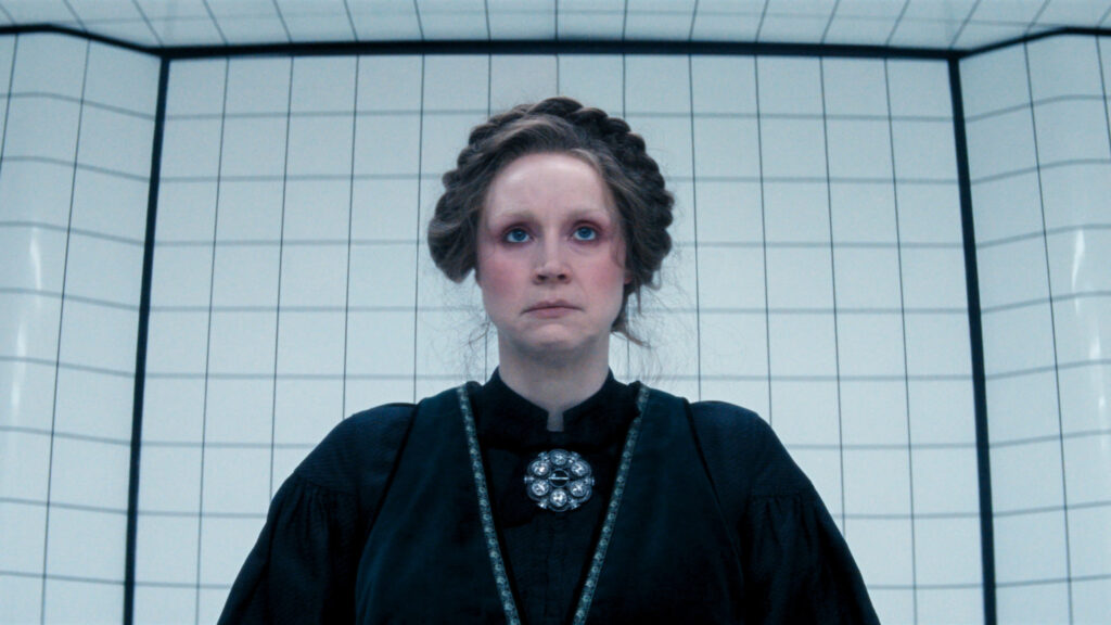 Gwendoline Christie as Mrs. Hemsley Desktop Wallpaper