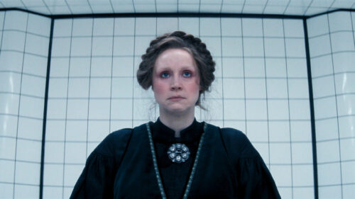 Gwendoline Christie as Mrs. Hemsley Desktop Wallpaper