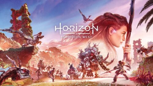 Horizon Forbidden West Aloy and Machines 4K Desktop Wallpaper