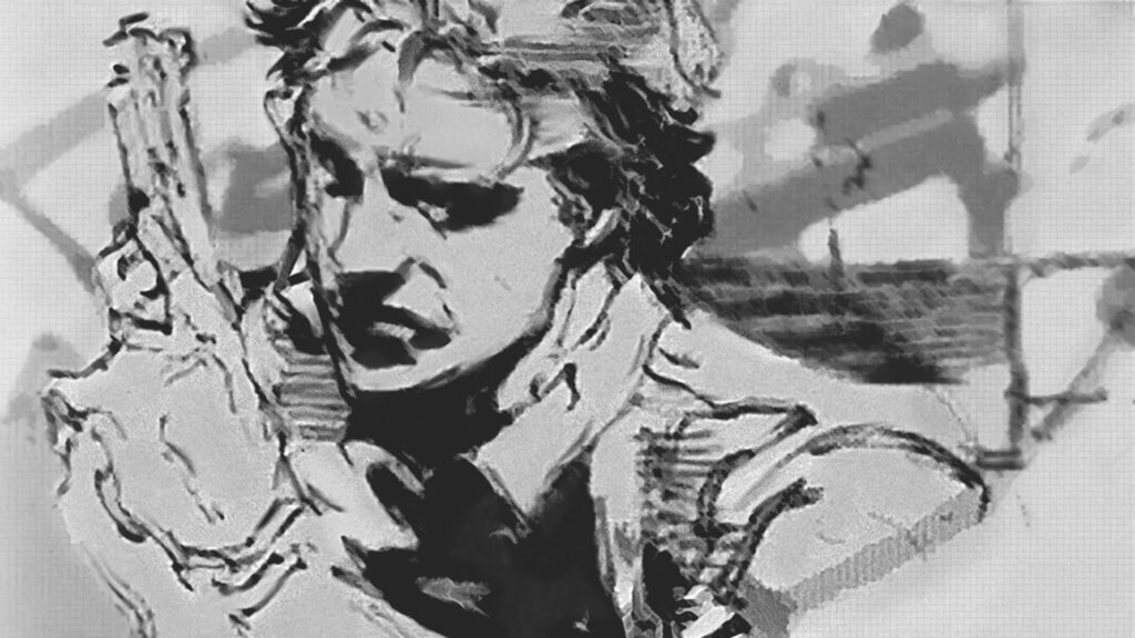 Solid Snake Metal Gear Solid Style Desktop Wallpaper