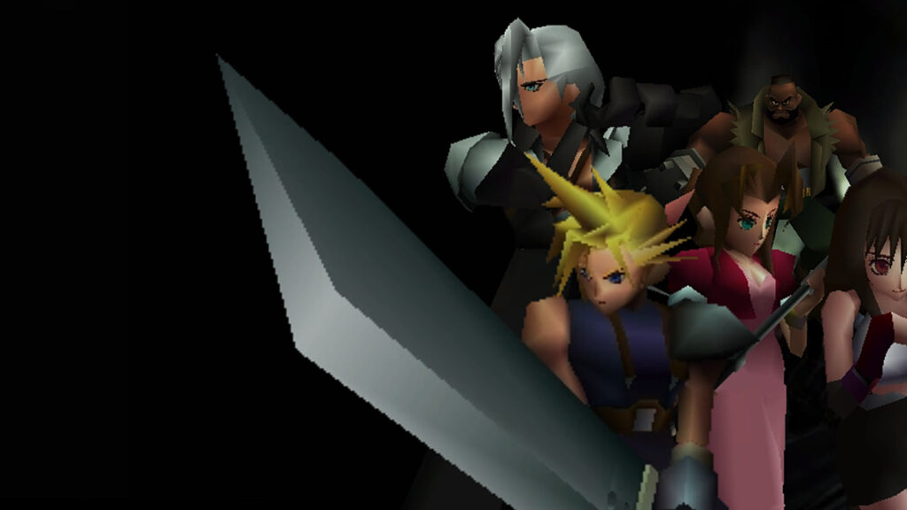 Final Fantasy VII Character Montage Desktop Wallpaper