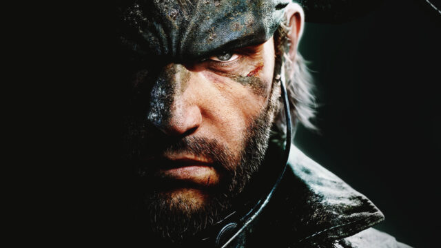 Close-up Portrait of Big Boss Metal Gear Solid Desktop Wallpaper