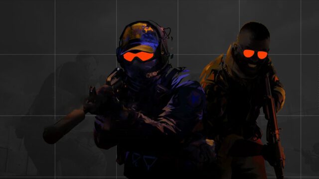 Tactical Soldiers Glowing Visors Desktop Wallpaper