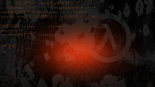 Dark Industrial Science Decay Theme 4K Desktop Wallpaper