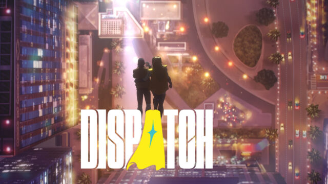 Anime Superhero Duo City View 4K Wallpaper