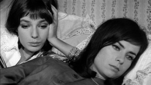 Classic French Cinema Still Desktop Wallpaper