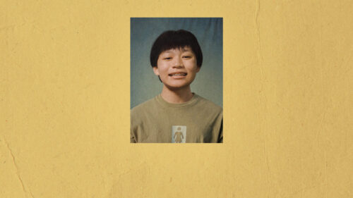 Young Person with Braces Portrait Desktop Wallpaper