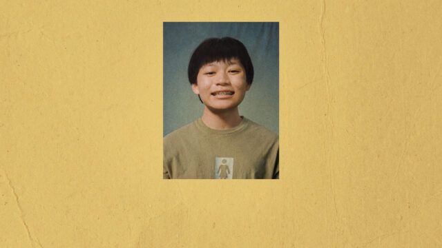Young Person with Braces Portrait Desktop Wallpaper