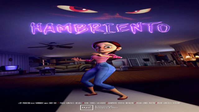 Hambriento 3D Animated Horror Film 4K Desktop Wallpaper