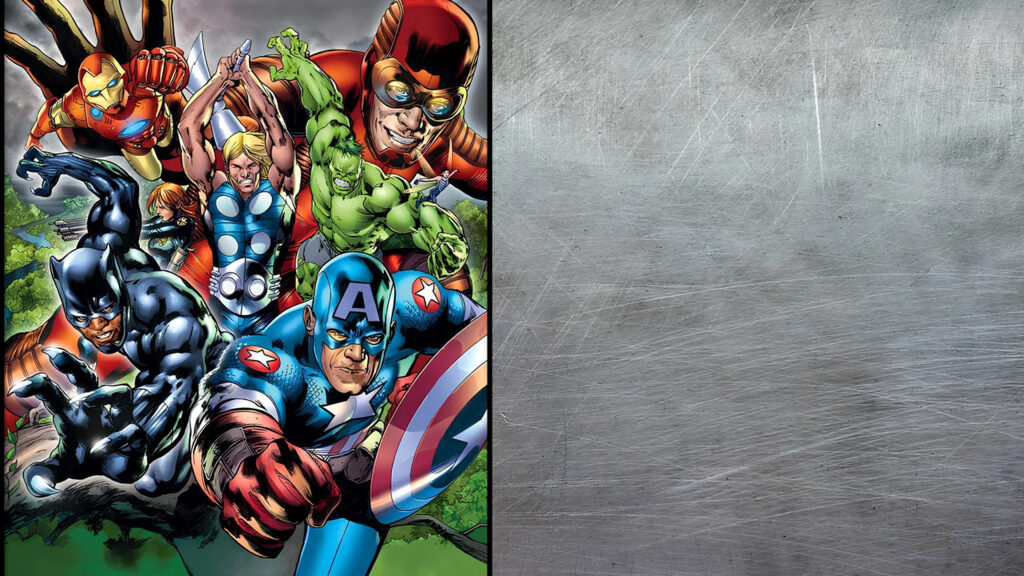 Marvel Superheroes Assemble Action-Packed 4K Desktop Wallpaper