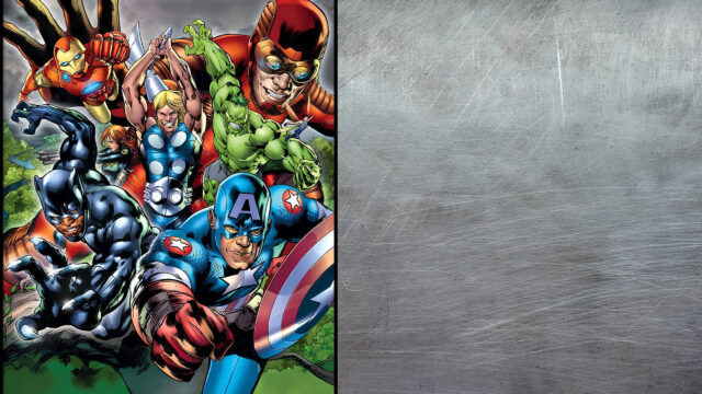 Marvel Superheroes Assemble Action-Packed 4K Desktop Wallpaper