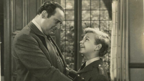 Classic Black and White Film Scene Desktop Wallpaper