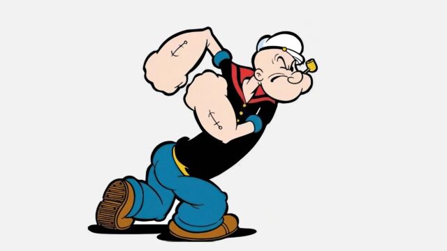 Popeye The Sailor Man Classic Cartoon Character 4K Desktop Wallpaper