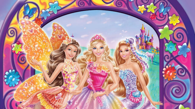 Barbie Princess and Fairy Fantasy 4K Desktop Wallpaper