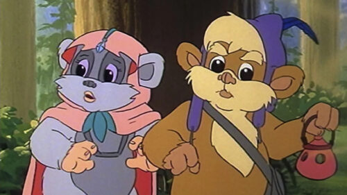 Ewoks Animated Series Duo Desktop Wallpaper