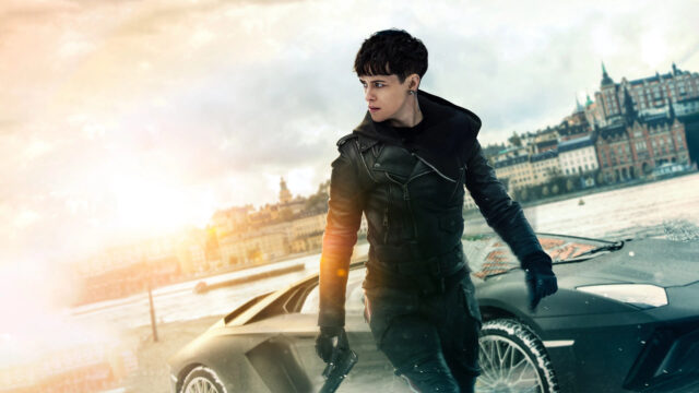 Claire Foy as Lisbeth Salander Desktop Wallpaper