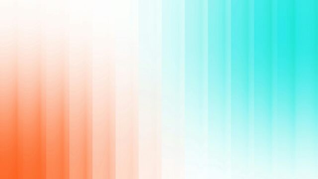 Abstract Vertical Gradient Orange and Teal Smooth Desktop Wallpaper