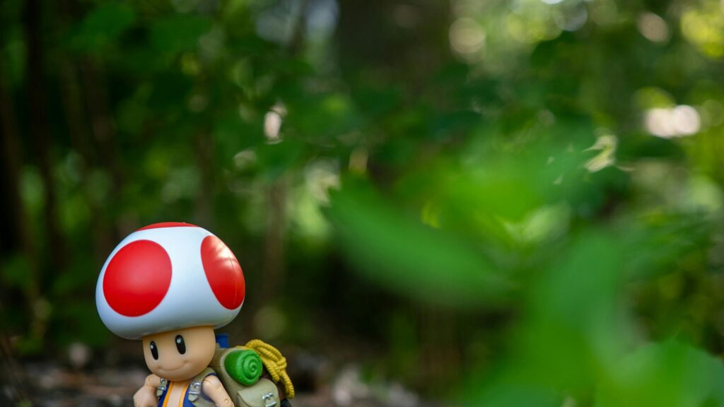 Toad Explorer Mario Adventure Cute Character 4K Desktop Wallpaper