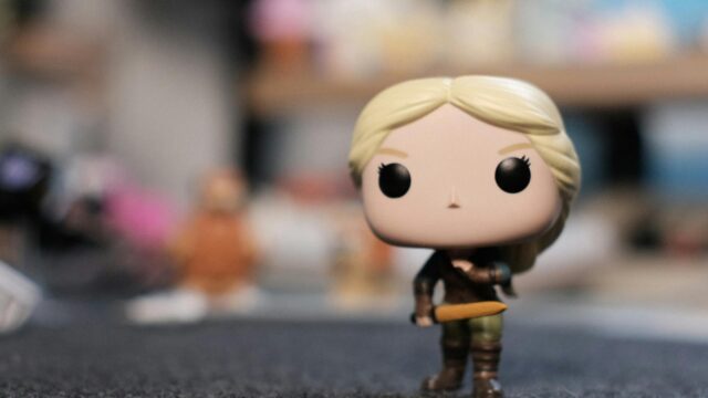 Close-up Fantasy Funko Pop Action Figure Desktop Wallpaper