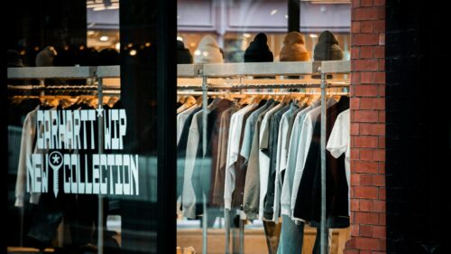 Carhartt WIP Storefront Street Fashion 4K Desktop Wallpaper