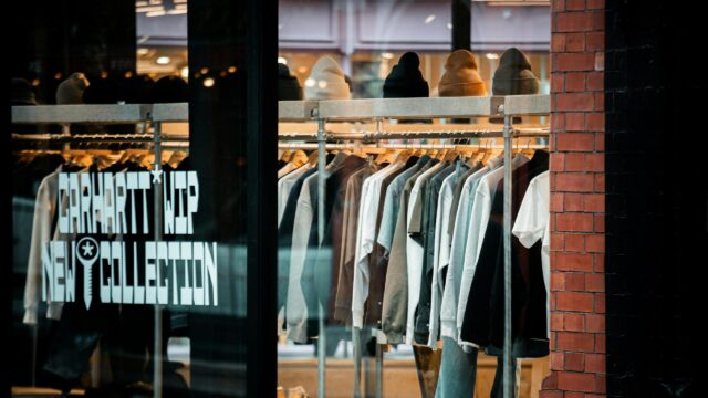 Carhartt WIP Storefront Street Fashion 4K Desktop Wallpaper