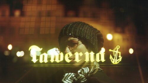 Mysterious Woman with Beanie and Glasses Cinematic Urban Night 4K Wallpaper