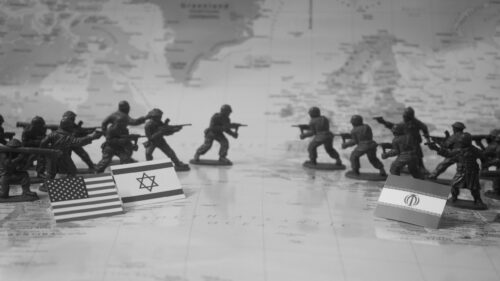 Geopolitical Conflict Toy Soldier Military Concept Desktop Wallpaper