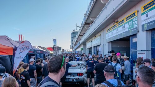 Nürburgring Pit Lane Race Day Atmosphere 4K Wallpaper