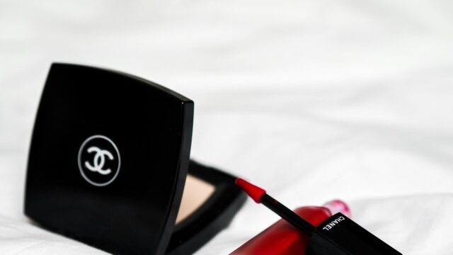 Luxury Chanel Makeup Cosmetic Essentials 4K Desktop Wallpaper