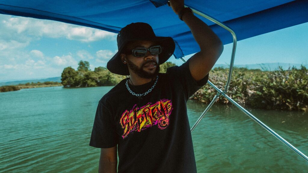 Stylish Man on a Boat Summer Vacation 4K Desktop Wallpaper